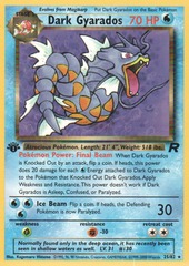 Dark Gyarados - 25/82 - Rare - 1st Edition
